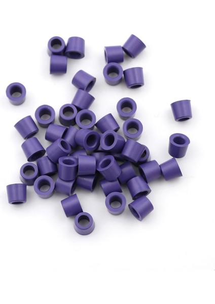 50 Adet/grup Klima Sızdırmazlık Halkası 1/4 Inç Şarj Hortumu Manifoldu Onarım Contası Takımı Yedek Sızdırmazlık Halkası (Mor) (Yurt Dışından)