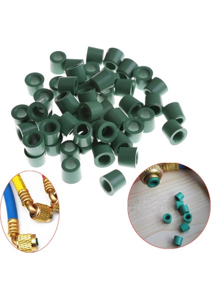 50 Adet/grup Klima Sızdırmazlık Halkası 1/4 Inç Şarj Hortumu Manifoldu Onarım Contası Takımı Yedek Sızdırmazlık Halkası (Mor) (Yurt Dışından) fırsatları