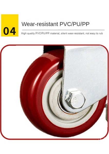 Ayarlanabilir Titreşim Önleyici Ayak Tabanlı 2 Inç Dengeleme Plakalı Tekerlekler Ağır Hizmet Tipi Tekerlekler (Yurt Dışından) indirimleri