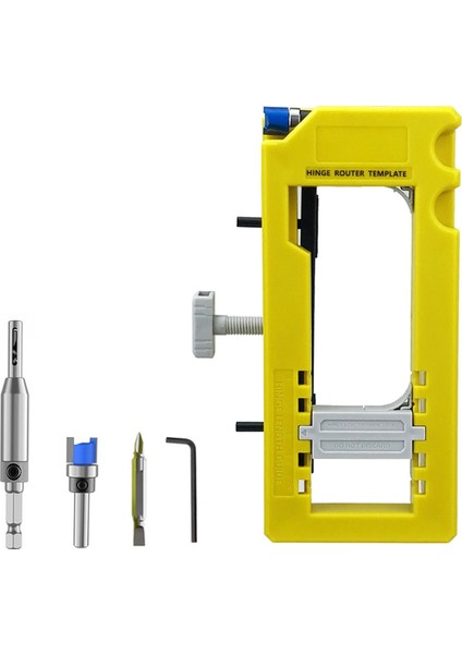 Kapı Menteşesi Takımı Kapı Menteşesi Kesme Aparatı Menteşe Montaj Kiti 3 Inç Ila 5 Inç Menteşeler Için Kapı Menteşesi Freze Aparatı (Yurt Dışından) fiyatları