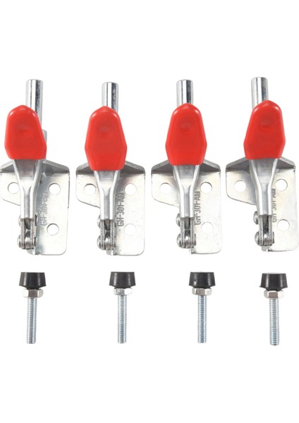 Adet GH-301AM 45 kg Mandallı Kelepçe Hızlı Çıkarma Çekme Hareketi Dikey/yatay Tip Kelepçeler Ahşap Işleme Için El Aleti (Yurt Dışından) fiyatları