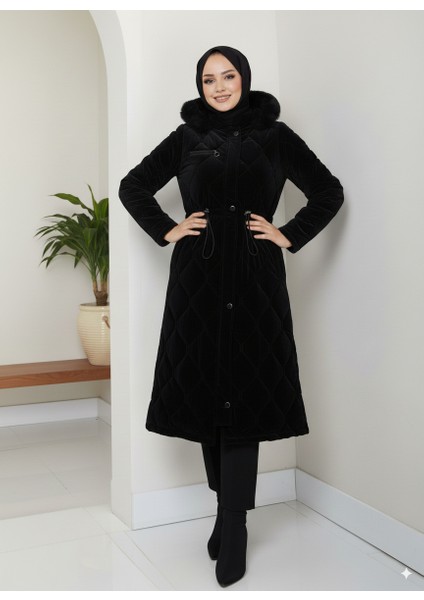 Kadın Beli Bağcıklı Nova Kumaş Mont fiyatları