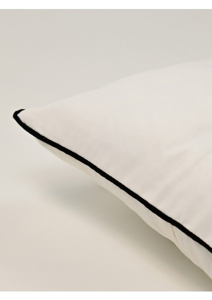 Santa Sketch - Yılbaşı Serisi Noel Baba Merry Christmas Siyah Biyeli Punch Kırlent Yastık Kılıfı modelleri