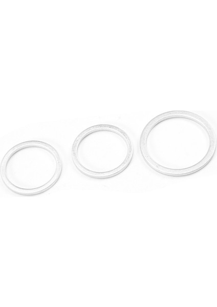 450 Adet Alüminyum Conta Alüminyum Düz Pul Alüminyum Sızdırmazlık Halkası Kombinasyonu (Yurt Dışından) indirimleri