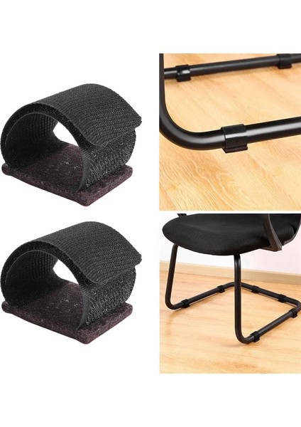 Ofis Koltuğu Ayak Keçe Pedleri Kılıfları Kaymaz Cırt Cırt Bağlantı Elemanları Sandalye Ayak Sarma Pedleri Koruyucular Parke Zemin Kaydırıcıları (Yurt Dışından) indirimleri