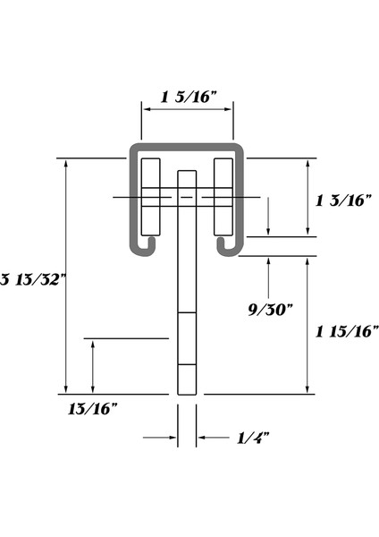 Adet 4 Tekerlekli Araba Montaj Makarası Arabası 1-5/8 Inç Genişliğindeki Destek Kanalı Için Sabit Kaynaklı Kanal Makarası (Yurt Dışından) fiyatları