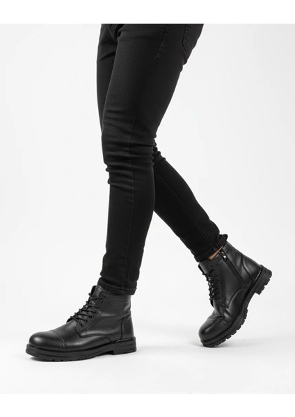 Erkek Kürklü Suni Deri Bağcıklı Askeri Postal Bot – Siyah/kahve/taba – 40-44 fiyatları