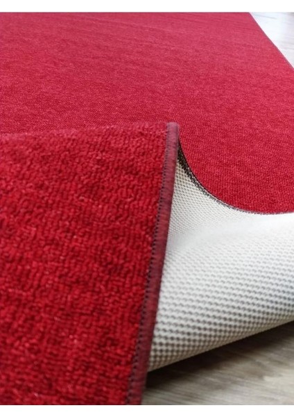 Protokol Halısı Kaymaz Taban Jel Yolluk Kapı Önü Paspası 100CM Kırmızı fiyatları