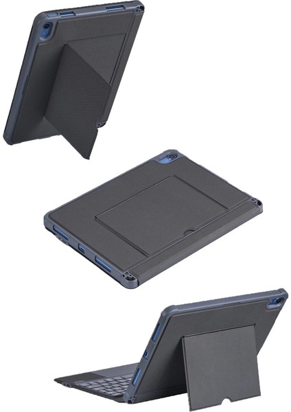 Buğz T5508D Ipad 2022 10.9 (10.nesil) Kılıf Palermo Ledli Klavyeli Standlı Tablet Kılıfı - Siyah fırsatları