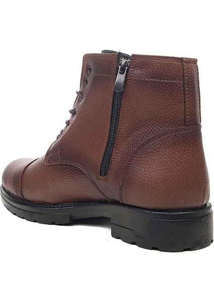 Erkek Kürklü Suni Deri Bağcıklı Askeri Postal Bot – Siyah/kahve/taba – 40-44 modelleri