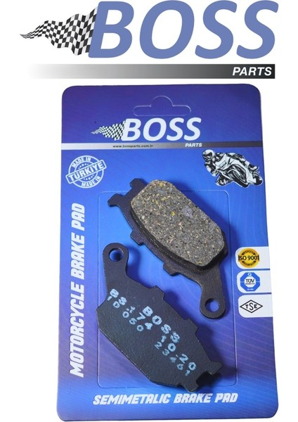 HONDA CBF 600 1000 2011-2013 ARKA FREN BALATASI BSP-174 YAMAHA YZ