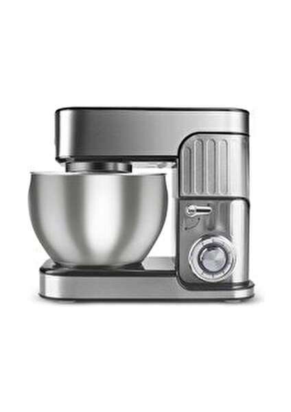 Inoxchef Pro Hamur Yoğurma Makinesi 1300W 7L Paslanmaz Çelik Gümüş Renk