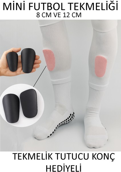 Profesyonel Mini Tekmelik Konçlu Prof Çocuk Tekmeliği 2 Adet Futbol Tekmelik Sporcu Tekmeliği