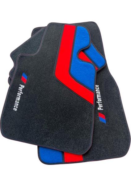 Oto Halı Paspas Seti Bmw X3 Serisi Modelleri Uyumlu Sline Sport Kaymaz & Şık Tasarım