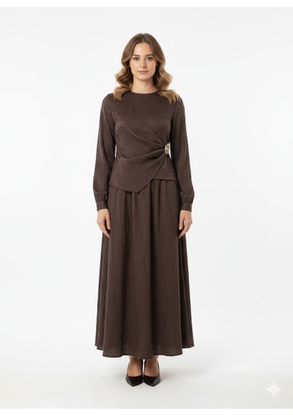 Saten Kraş Etekli Takım