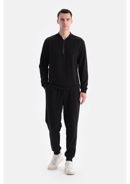 Scuba Yarım Fermuarlı Sweatshırt fırsatları