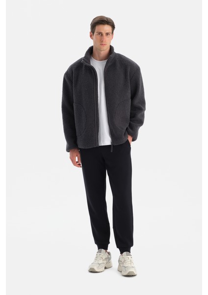 Erkek Fermuarlı Sweatshırt