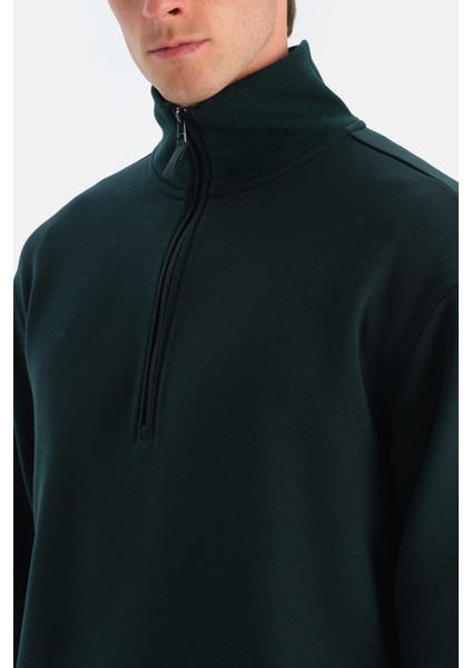Erkek Yarım Fermuarlı Sweatshırt indirimleri