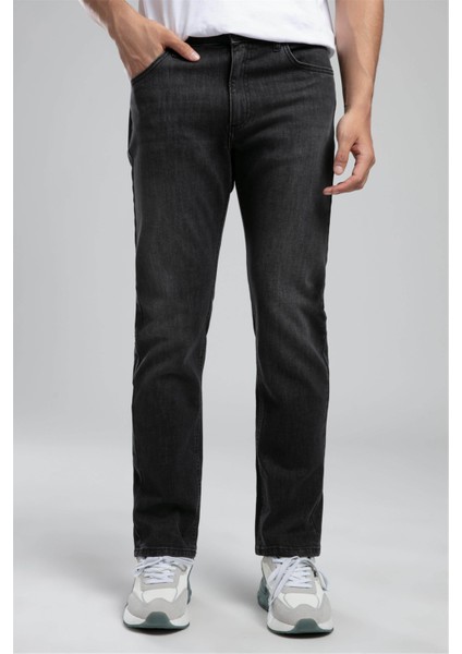 Rico Yüksek Bel Düz Kesim Düz Paça Gri Erkek Jean Pantolon fiyatları