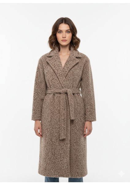 2059 Keçe Beli Kemerli Kaban