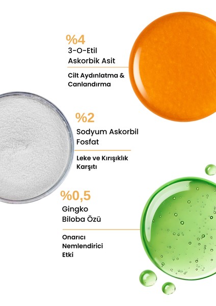 Ton Eşitleyici ve Leke Görünümünü Hafifleten %6 C Vitamini Serumu - 30 ml fiyatları