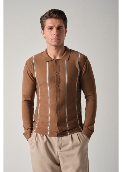 Erkek Triko Çok Renkli Gömlek