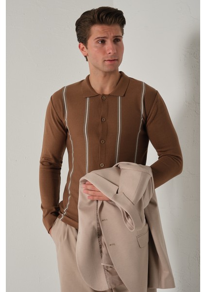 Erkek Triko Çok Renkli Gömlek