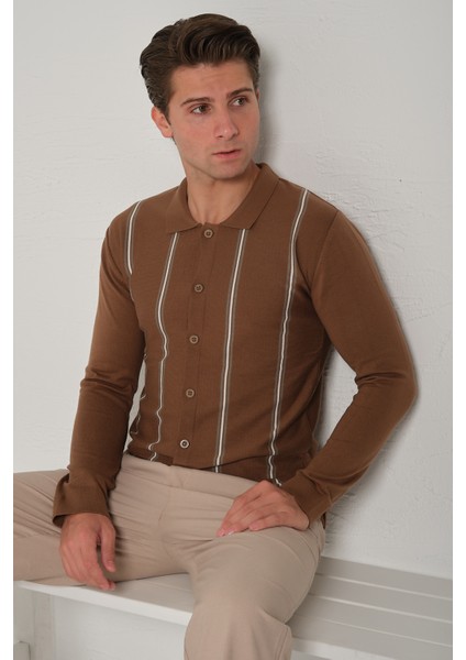 Erkek Triko Çok Renkli Gömlek