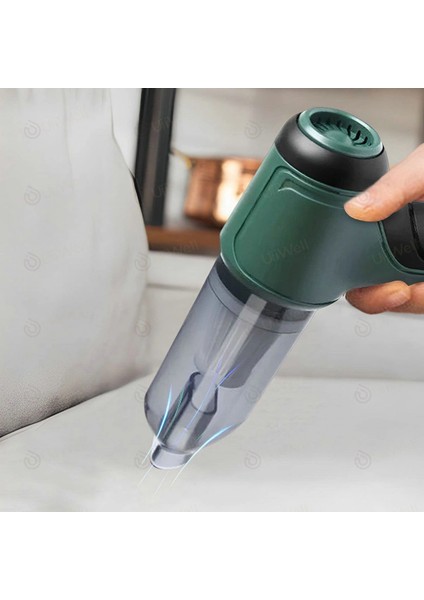 Buğz Air Blower Araba Süpürgesi Yeşil