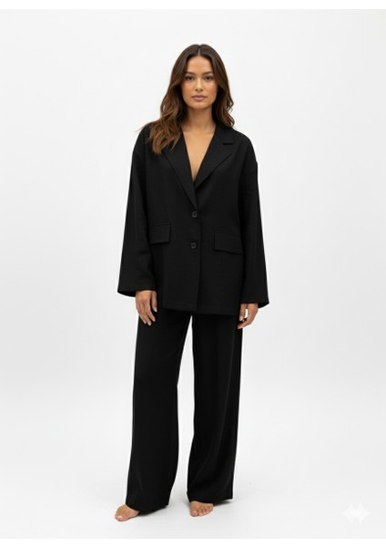 Oversize Ceketli Takım
