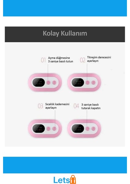 Dijital Regl Ağrısı Rahatlatıcı Isıtıcı ve Masaj Kemeri fırsatları