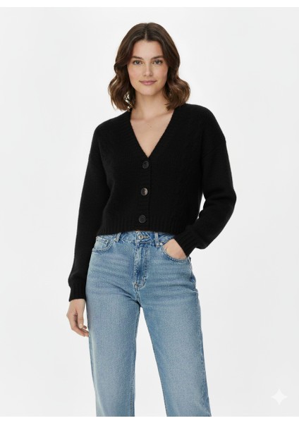 Örgü Detaylı Hırka