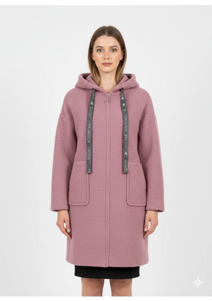 40031 Kapüşonlu Hırka