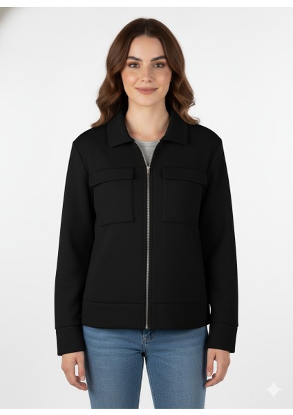 251076 Fermuarlı Triko