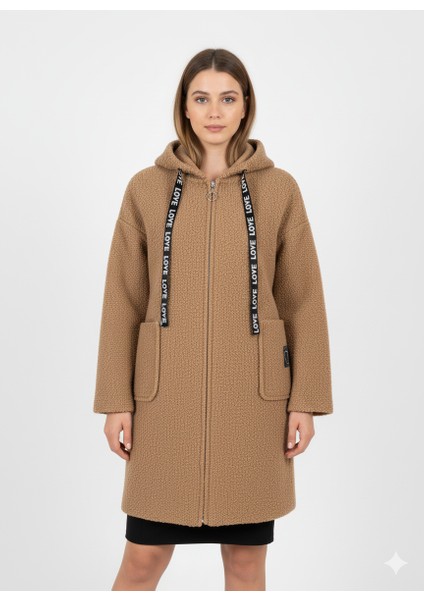 40031 Kapüşonlu Hırka