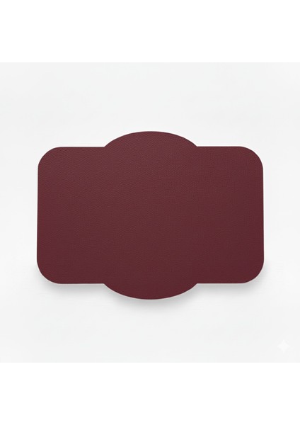 2 Adet Deri Dikdörtgen Amerikan Servis 33X44 cm Simetrik Desenler Serisi 117 fırsatları