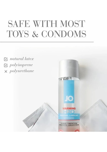 H2O Warming Lubricant 120 ml Isıtıcı Etkili Kayganlaştırıcı Jel fiyatları