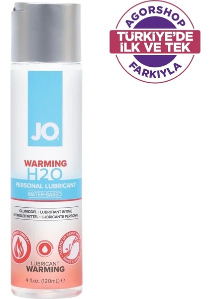 H2O Warming Lubricant 120 ml Isıtıcı Etkili Kayganlaştırıcı Jel modelleri