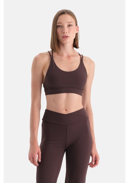 Kadın Sırt Çarpraz Askılı Sporcu Sütyeni