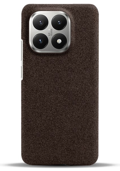 Xiaomi 15T Telefon Kılıfı Kumaş Dokulu Çizilmez Koruyucu Pc Arka Kapağı (Yurt Dışından) modelleri