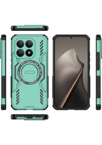 Xiaomi 15T Manyetik Kılıf Pc Tpu Telefon Kılıfı 2 Adet Temperli Cam Filmi ile (Yurt Dışından) fiyatları