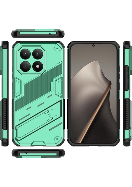 Xiaomi 15T Kılıfı Için 2 Adet Temperli Cam Pc Tpu Telefon Kılıfı Ayaklı Hassas Kesikler (Yurt Dışından) fırsatları