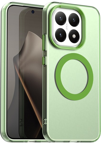 Xiaomi 15T Kılıfı Için Magsafe Anti Drop Hibrit Telefon Arka Kapağı ile Uyumlu (Yurt Dışından)