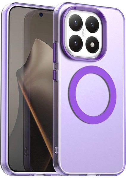 Xiaomi 15T Kılıfı Için Magsafe Anti Drop Hibrit Telefon Arka Kapağı ile Uyumlu (Yurt Dışından)