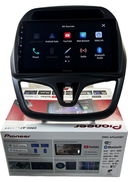 Chevrolet Spark 2015 Pioneer 4-64 Tam Profesyonel Oem Multimedia fiyatları