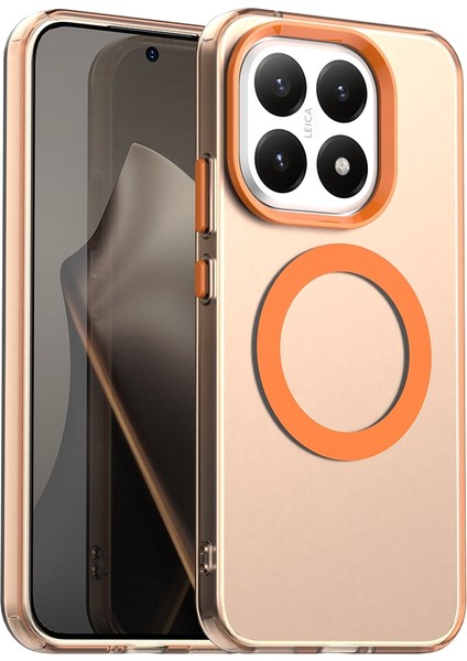 Xiaomi 15T Kılıfı Için Magsafe Anti Drop Hibrit Telefon Arka Kapağı ile Uyumlu (Yurt Dışından)