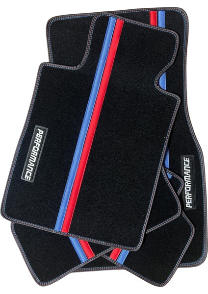 Oto Halı Paspas Seti Bmw X3 Serisi Modelleri Uyumlu Sline Sport Kaymaz & Şık Tasarım