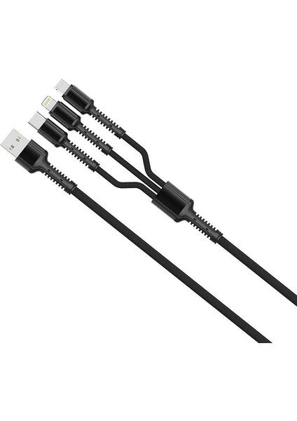 Kırmızı LC93 3 In 1 USB Kablo modelleri