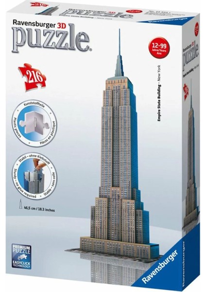 Ravensburger Empire State Binası 3D Puzzle modelleri