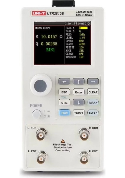 Unit UTR2810E Masatipi Dijital Lcr Metre